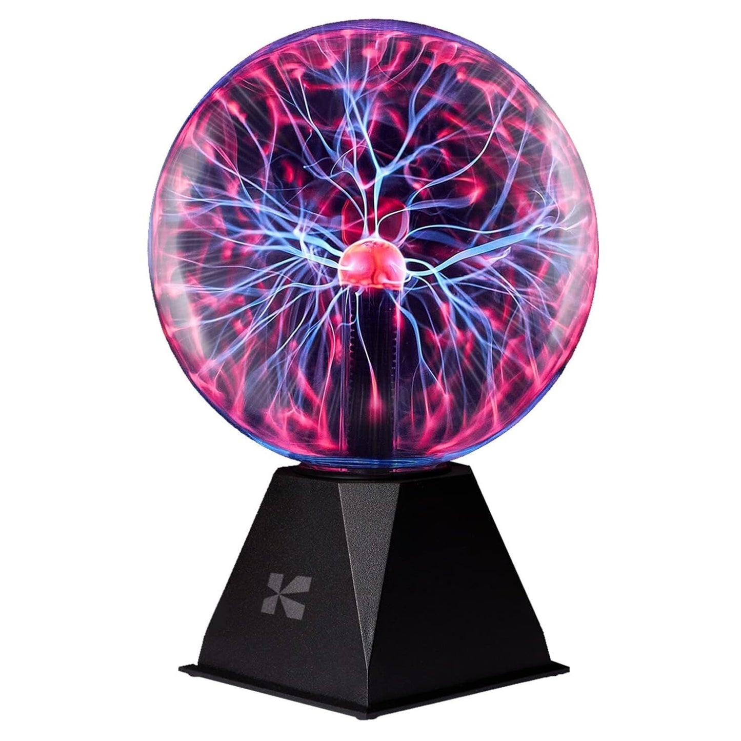 Plasma Ball Lamp - Touch & Sound Sensitive USB-Powered Globe for Decor, Parties & STEM Learning (8 Inch) | V1107-CS-DLZD4