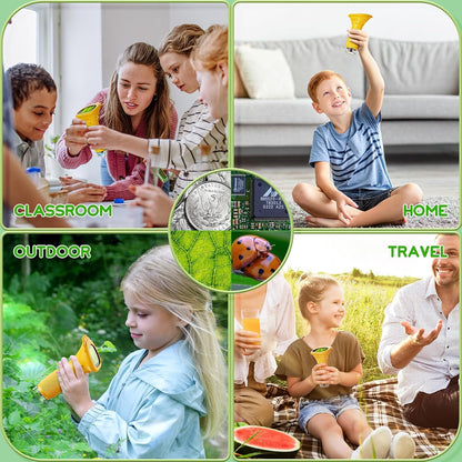 Student Digital Microscope for Kids - Portable 1000x Magnification Handheld Scope with 2 Inch HD Screen, LED V1107-CS-ETXWJH