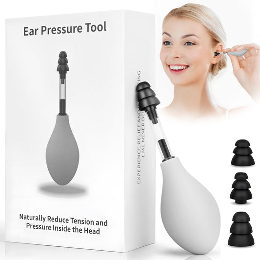 Ear Pressure Relief Tool - Natural Headache & Tinnitus Relief Device, Instant Pain Reduction, Portable Ear V1107-CS-EYHJZZH