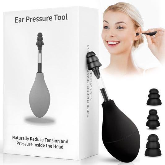 Ear Pressure Relief Tool - Natural Headache & Tinnitus Relief Device, Instant Pain Reduction, Portable Ear V1107-CS-EYHJZZHE