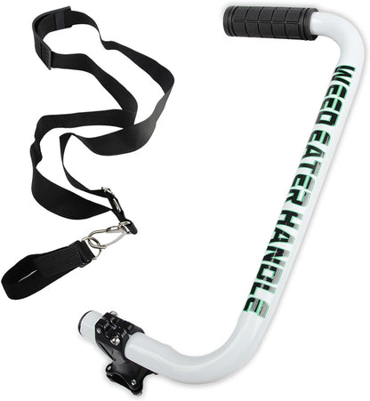 Ergonomic Weed Eater Handle Extension with Adjustable Angle and Shoulder Strap, Durable Aluminum Alloy Grip V1107-CS-GCJFZBS