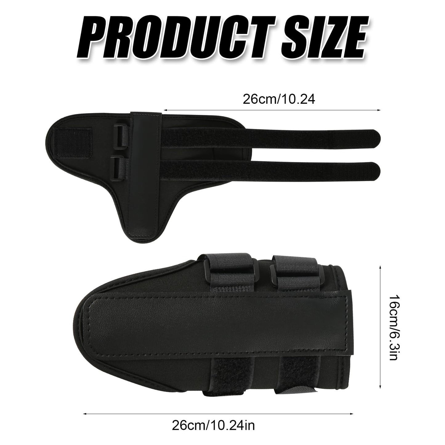 Golf Wrist Alignment Trainer for Home & Range Practice - 2-Pack Adjustable Swing Correction Brace for V1107-CS-GEFQHW