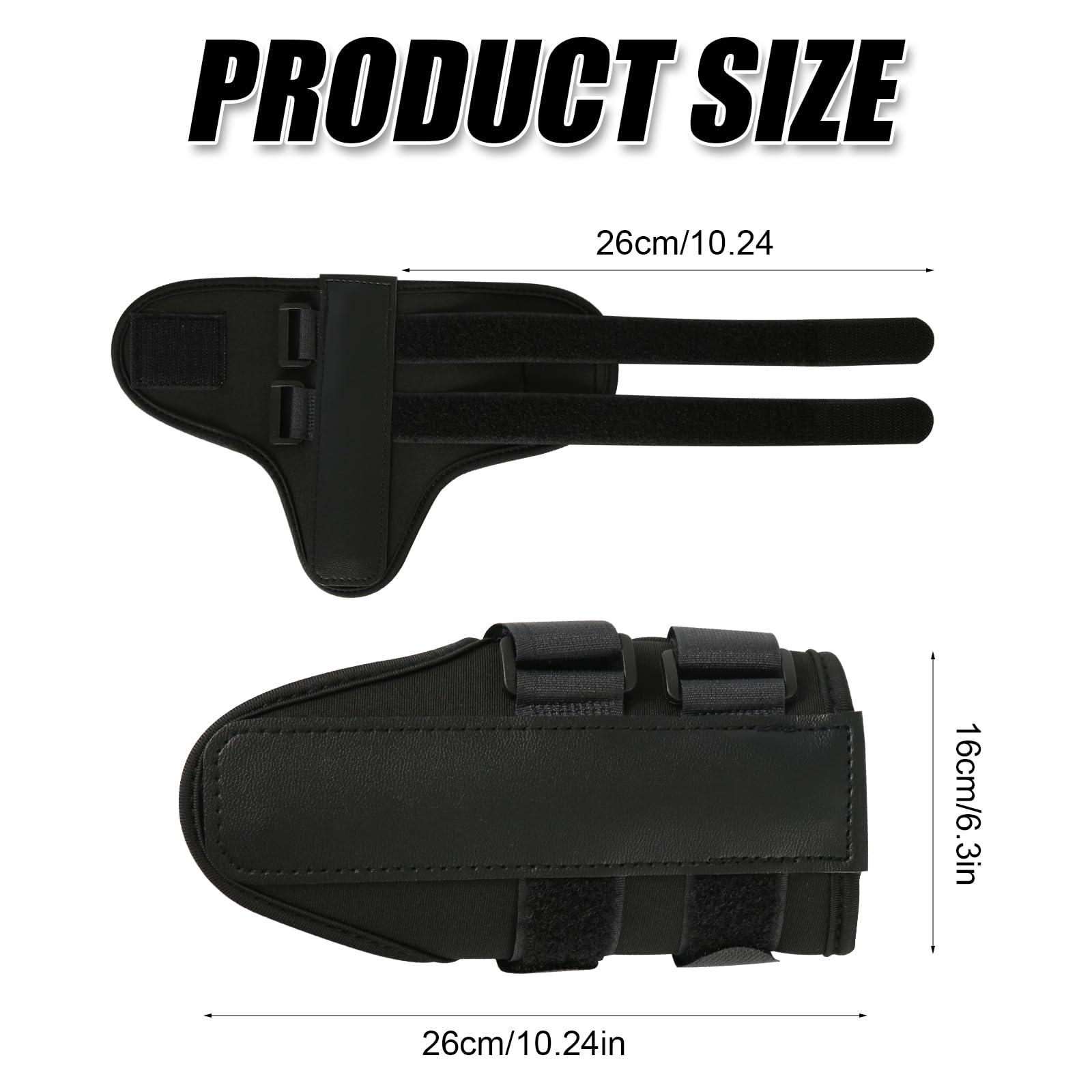 Golf Wrist Alignment Trainer for Home & Range Practice - 2-Pack Adjustable Swing Correction Brace for V1107-CS-GEFQHW