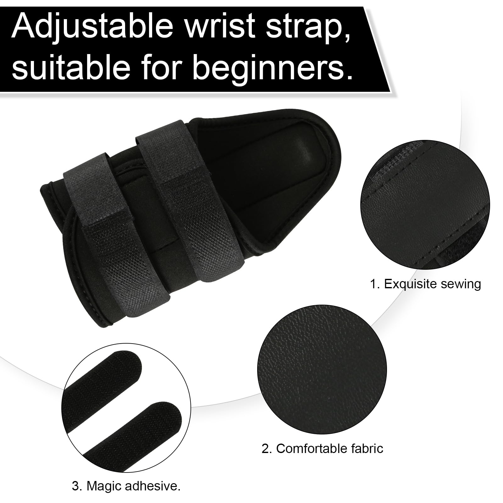 Golf Wrist Alignment Trainer for Home & Range Practice - 2-Pack Adjustable Swing Correction Brace for V1107-CS-GEFQHW
