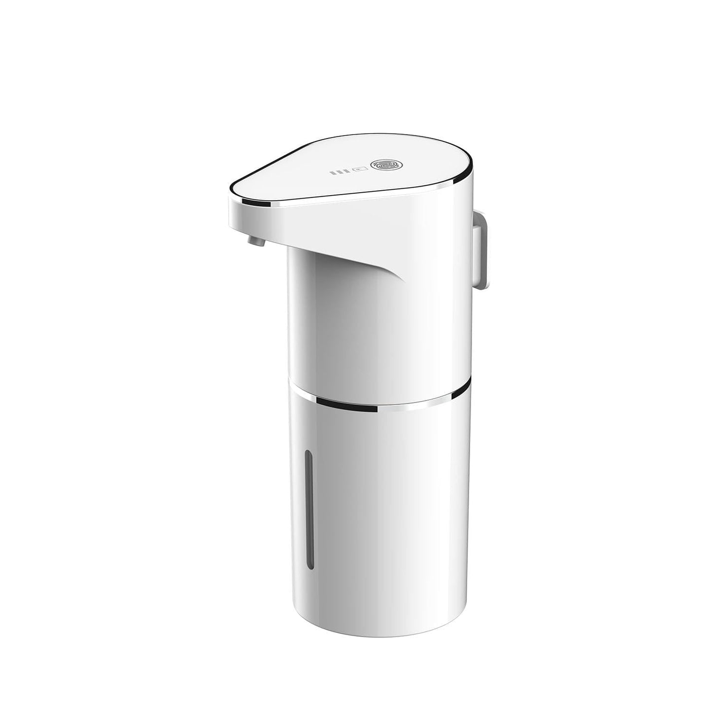 Automatic Sensor Foam Soap Dispenser - 350mL Rechargeable Touchless Hand Soap Pump with 3 Adjustable Levels & V1107-CS-GYZQ