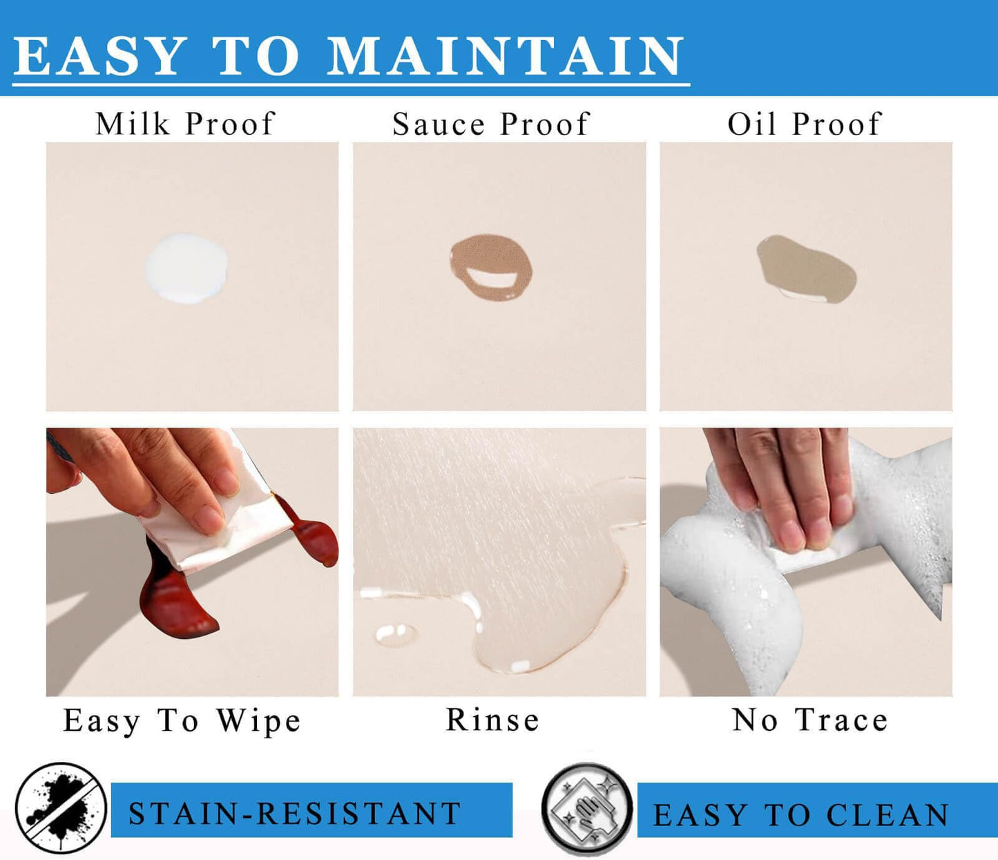 Kitchen Counter Mat for Coffee Maker - Absorbent & Quick-Dry Bar Pad with Non-Slip Backing, Protective V1107-CS-GZNXSSGD54060