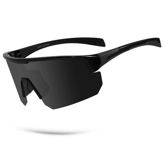 High-End Polarized Sports Sunglasses for Men Women - UV400 Protection, Anti-Fog, Lightweight TR90 Frame, V1107-CS-HWQXYJHE