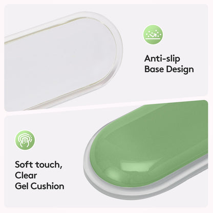 Ergonomic Gel Wrist Rest Set - Keyboard and Mouse Support Pad with Soft Cushioning for Office, Work, Gaming, V1107-CS-HWSBDLV