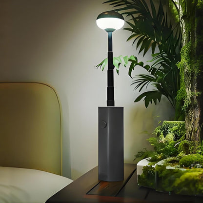 Portable Telescopic Camping Light with 5000mAh Battery - Rechargeable, IPX65 Waterproof, Magnetic & V1107-CS-HWSSLYDH