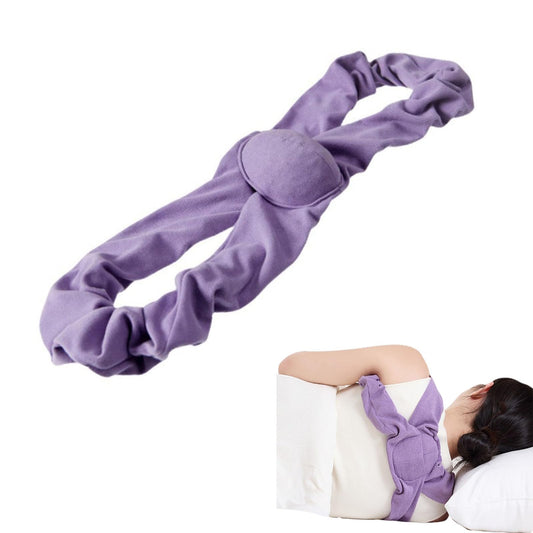 Sleep Posture Corrector for Women and Men - Shoulder Alignment Belt with Soft Cushion, Nighttime Back Support V1107-CS-JBJZQD