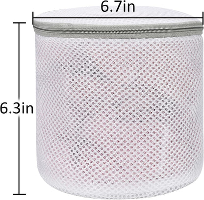 3-Pack Bra Laundry Wash Bags with Support Frame, Delicate Lingerie Mesh Bags for Machine Washing, V1107-CS-JHNYXYD