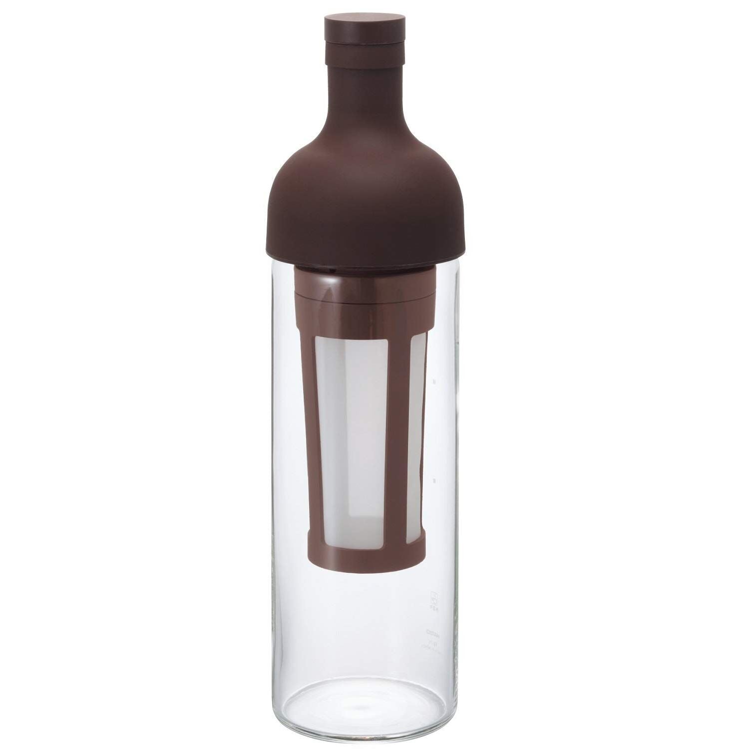Cold Brew Coffee Bottle in Brown - 650ml Glass Infuser for Coffee, Tea & Cold Drinks | Ideal for Home, Office V1107-CS-LCH