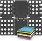 Adjustable Clothes Folding Board for T-Shirts, Pants & Towels, Durable PP Plastic Laundry Organizer with V1107-CS-LRDYBH