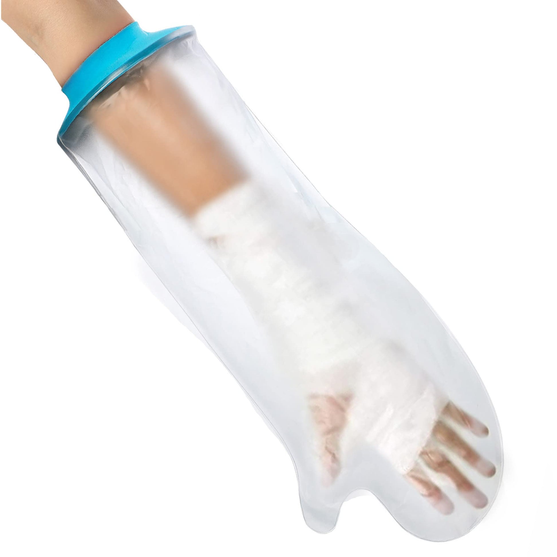 Lower Arm Waterproof Shower Sleeve for Kids - Reusable Cast Protector for Wrist, Forearm & Hand During V1107-CS-LYXBTET