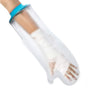 Lower Arm Waterproof Shower Sleeve for Kids - Reusable Cast Protector for Wrist, Forearm & Hand During V1107-CS-LYXBTET