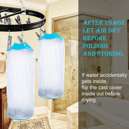 Elbow Waterproof Shower Sleeve for Adults - Reusable Cast Protector for Arm, Forearm & Elbow During Bathing V1107-CS-LYZBT