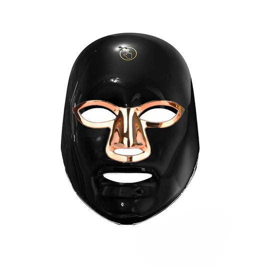 7-Color Facial Light Mask for Home Skincare - Rechargeable LED Beauty Device with 270 LEDs, One-Touch Control V1107-CS-MRMZHJ
