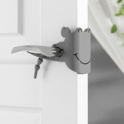 5-Pack Cute Crab-Shaped Silicone Door Lock Silencer, Adjustable Anti-Slam & Finger Guard for Bedroom & V1107-CS-MTXYDHU