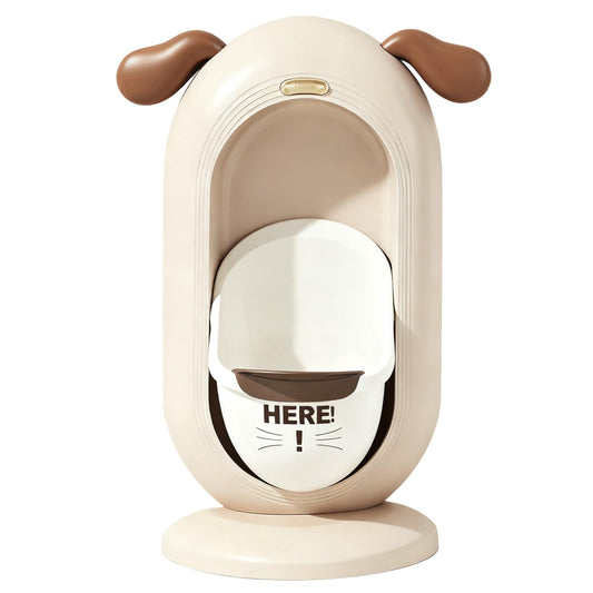 Wall-Mounted Kids Urinal for Boys - Adjustable Height Training Potty with Cute Cartoon Design, Anti-Splash, V1107-CS-NHGBSXBQM