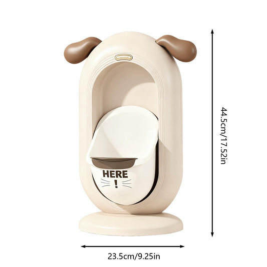 Wall-Mounted Kids Urinal for Boys - Adjustable Height Training Potty with Cute Cartoon Design, Anti-Splash, V1107-CS-NHGBSXBQM