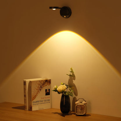 Rechargeable LED Wall Spotlight for Art - Wireless Motion Sensor Picture Light with Remote, 3 Color V1107-CS-QBSDH