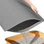 Double-Layer EVA Cat Litter Mat for Litter Box, Honeycomb Design Traps Scattered Sand, Waterproof & Non-Slip V1107-CS-SCEVAMSD