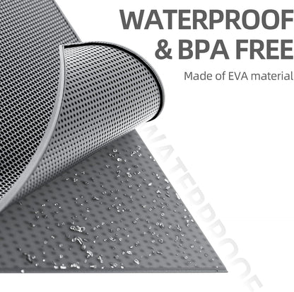 Double-Layer EVA Cat Litter Mat for Litter Box, Honeycomb Design Traps Scattered Sand, Waterproof & Non-Slip V1107-CS-SCEVAMSD