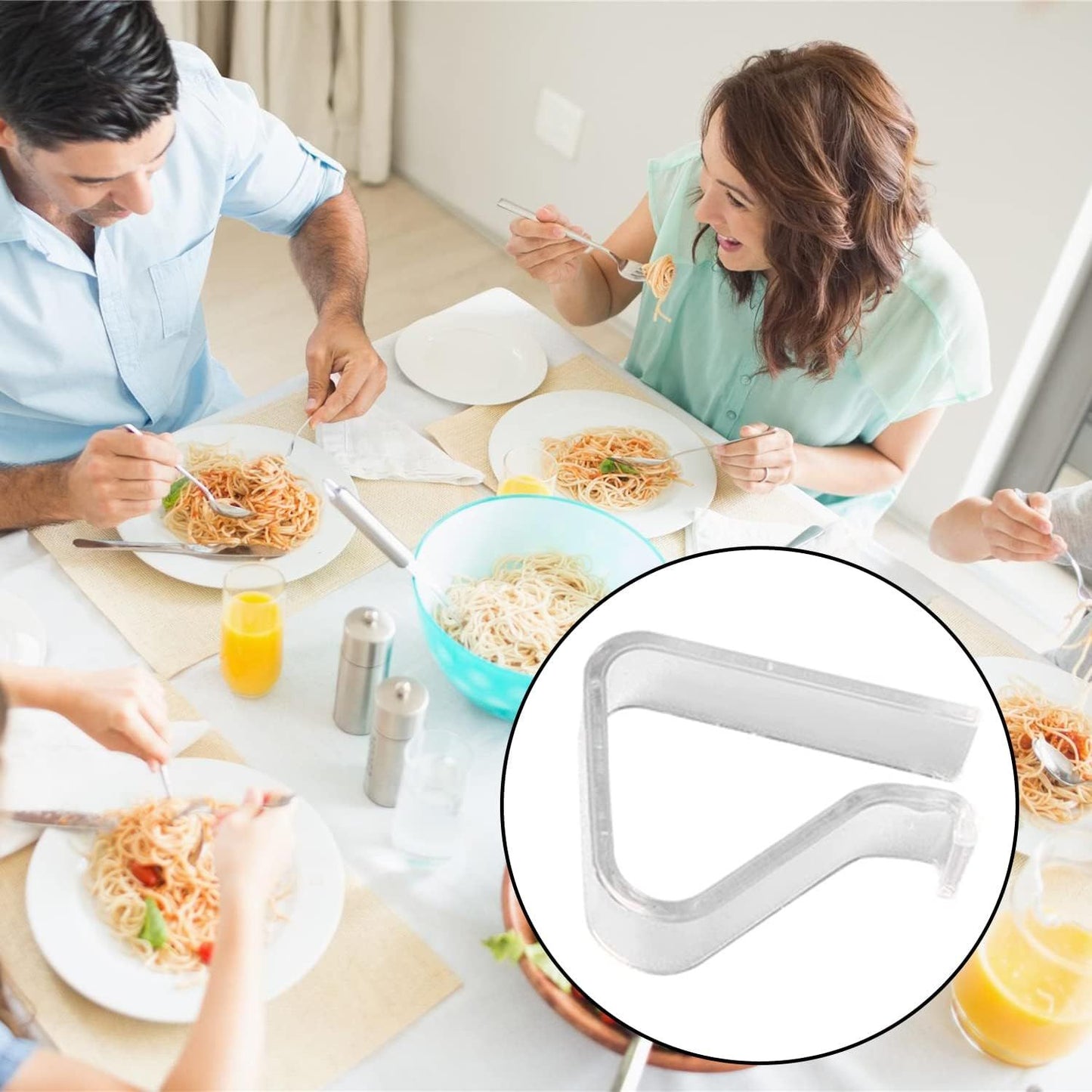 Transparent Large Tablecloth Clips for Thick Tables - Windproof Plastic Holders for Outdoor Parties, Weddings V1107-CS-SLZBJD