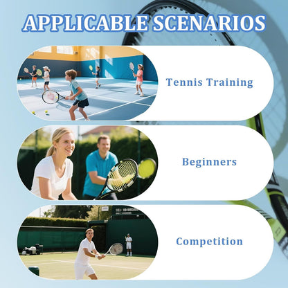 Tennis Racket Scorekeeper 2-Pack in White - Dual Portable Score Trackers for Points, Games & Sets | Other V1107-CS-WQJFQ