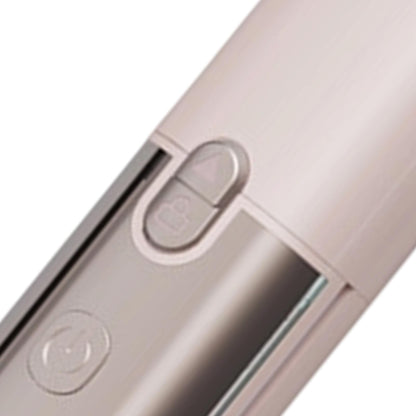 Wireless Mini Hair Straightener with Digital Display - Portable Ceramic Flat Iron for Travel, Quick Heat-up & V1107-CS-WXCDZFQ