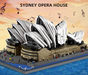 Sydney Opera House Mini Building Blocks Model - Iconic Architectural Masterpiece for Home Display, Gifts & V1107-CS-XNDJYJMMX
