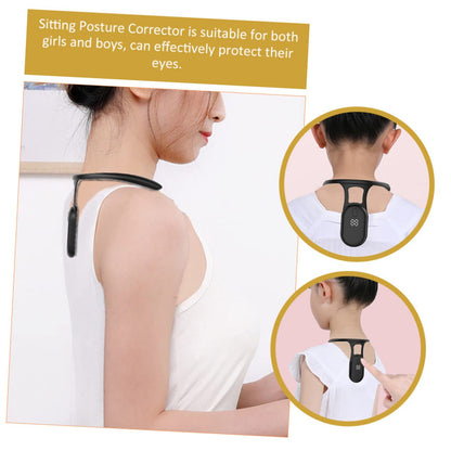 Smart Posture Corrector with Vibration Reminder - Neck-Worn Back Posture Trainer for Kids & Teens, V1107-CS-XSTBJZQ