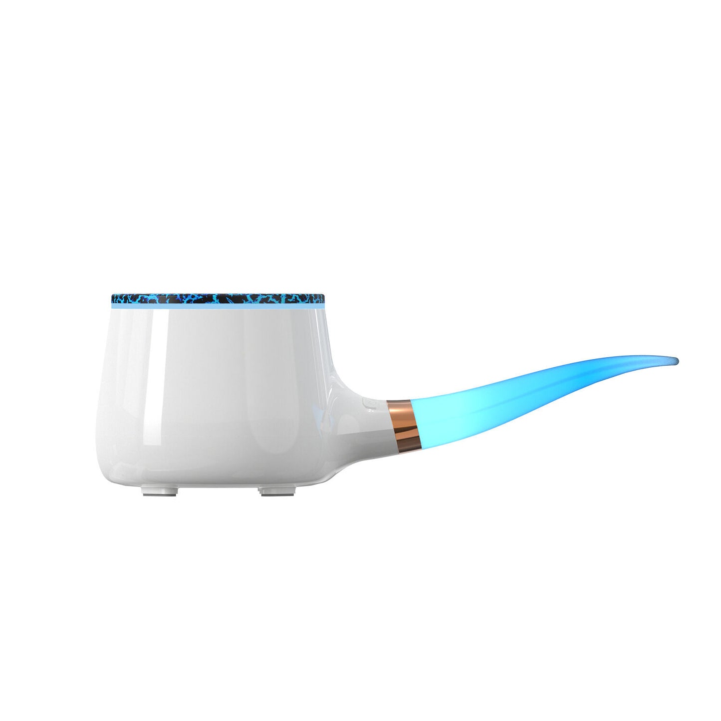 Pipe-Shaped Aromatherapy Humidifier with LED Flame & Mist - USB Desk Diffuser for Home, Office, Bedside V1107-CS-XXJSQ