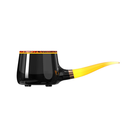 Pipe-Shaped Aromatherapy Humidifier with LED Flame & Mist - USB Desk Diffuser for Home, Office, Bedside V1107-CS-XXJSQ1