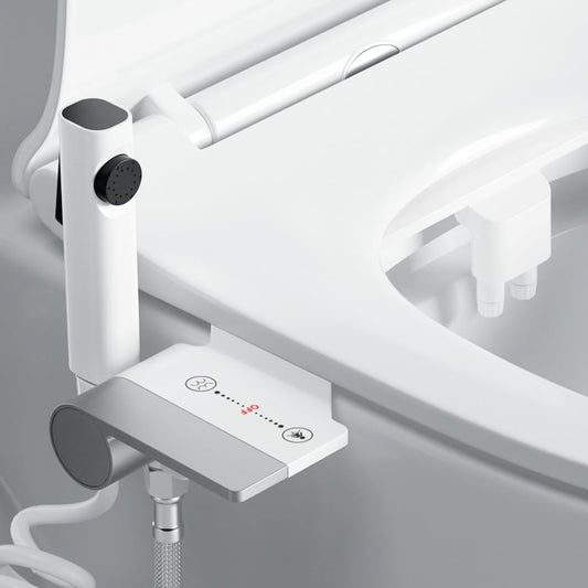 Bidet Toilet Attachment with Handheld Sprayer - Dual Nozzle for Pregnant Women, Postpartum Care & Elderly, V1107-CS-YFJSQ
