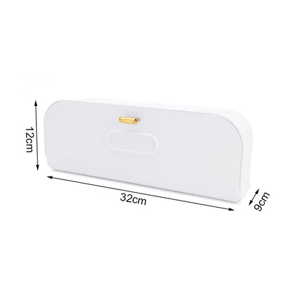 Wall-Mounted Drawer Organizer for Underwear & Socks - 1-Pack Stackable Storage Box with 5 Compartments and V1107-CS-YGCGSNH