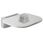 Wall Mounted Folding Shower Seat 440 lbs Load-Bearing - ABS Material Bathroom Stool with Stainless Steel V1107-CS-YSZDD