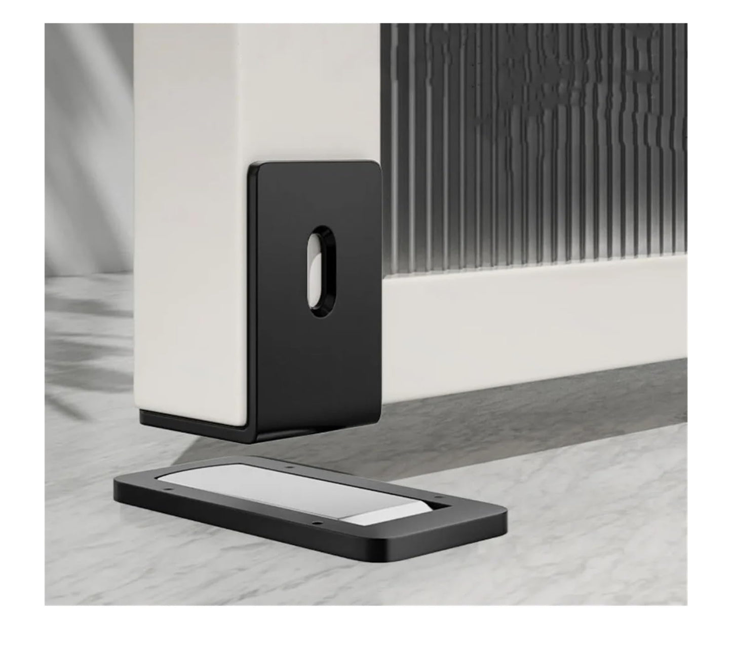 Ultra-Thin Magnetic Door Stopper - Self-Adhesive, Anti-Collision, Windproof, One-Push Locking, Discreet V1107-CS-YXDXHU