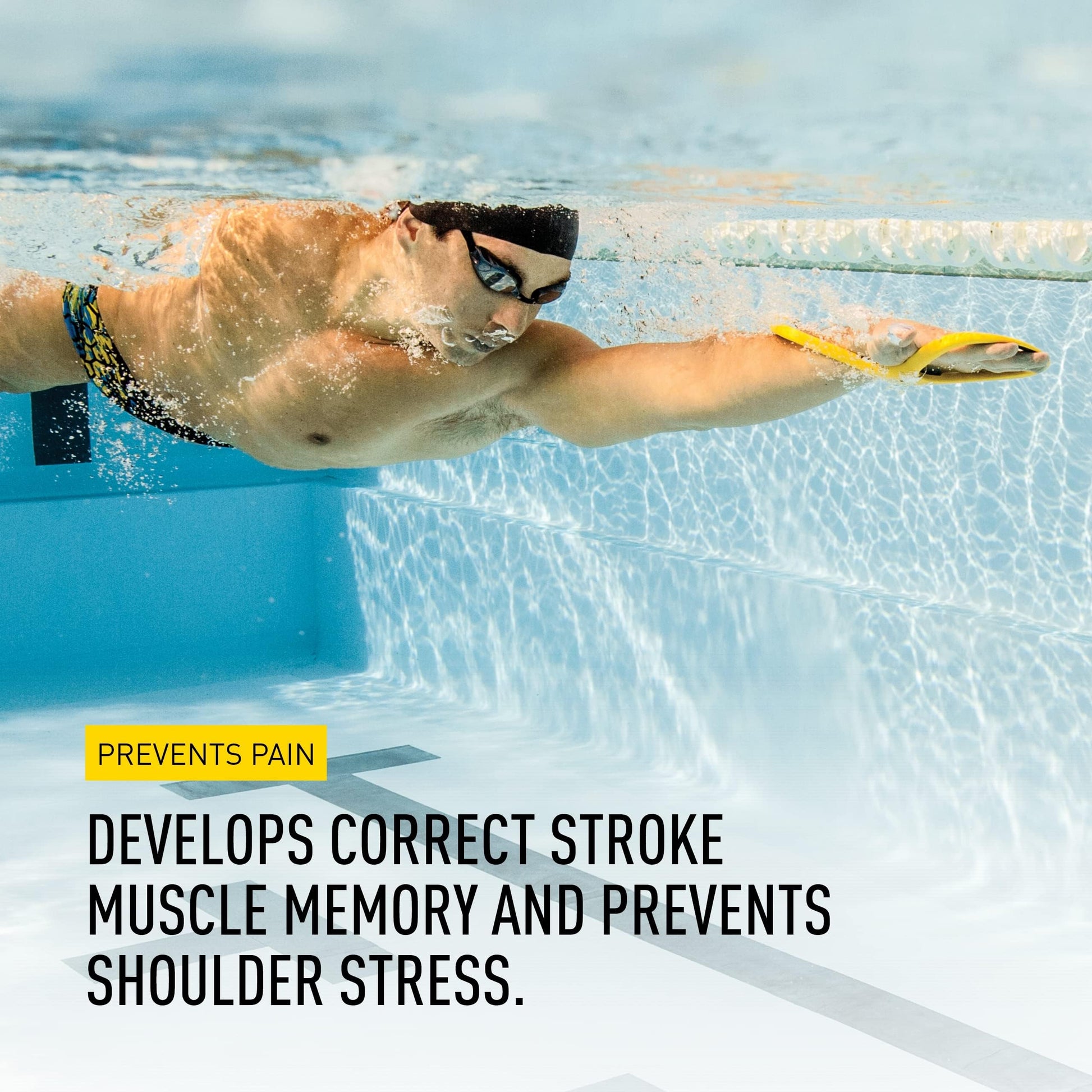 Swimming Forearm Fulcrum Trainer - Figure-8 Design for Early Vertical Forearm (EVF) Technique, Improves V1107-CS-YYSBJZQE