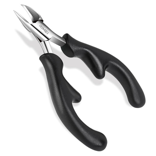 Professional Eagle-Beak Nail Nipper for Thick & Ingrown Toenails - Stainless Steel Cutters with 25 degrees V1107-CS-YZZJQ