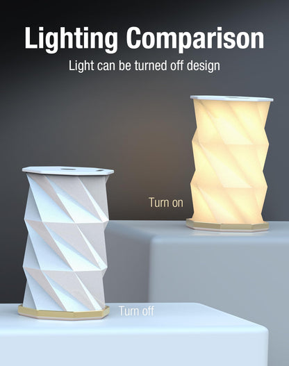 Foldable Rotating Table Lamp with Touch Control - Portable LED Desk Light for Home, Camping & Gifts, V1107-CS-ZDXZXYD