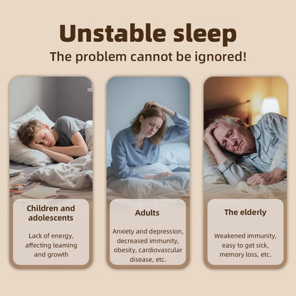 White Handheld Sleep Aid Device: Smart Relaxation Tool with Dual Modes & LED Display - Portable Stress Relief V1107-CS-ZNSMY
