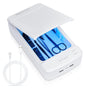 Multi-Function UV Sterilizer Box with Blue LED Light - 99.9% Germ Elimination, Dual Sterilize & Aromatherapy V1107-CS-ZWXSJH