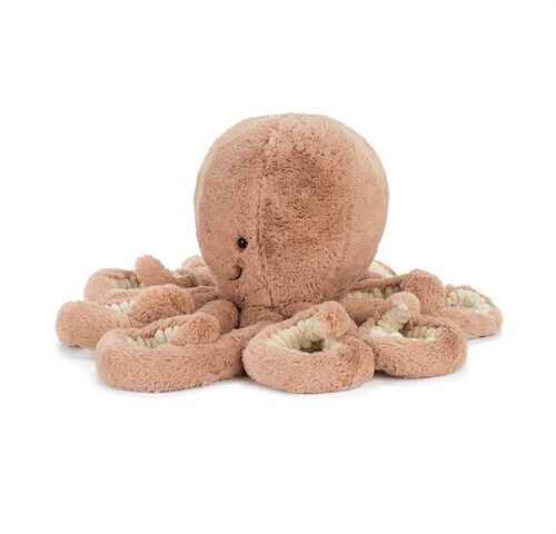 Brown Octopus Plush Toy - Soft Short Plush Stuffed Animal: Perfect Birthday/Christmas/Party Gift for Boys, V1107-CS-ZYGZ