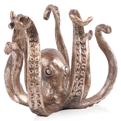 Multi-Functional Octopus Sculpture - Decorative Resin Cup Holder & Jewelry Organizer, Unique Home Accent for V1107-CS-ZYSZBJT