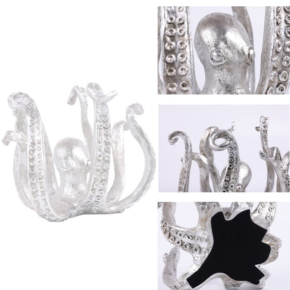 Multi-Functional Octopus Sculpture - Decorative Resin Cup Holder & Jewelry Organizer, Unique Home Accent for V1107-CS-ZYSZBJY