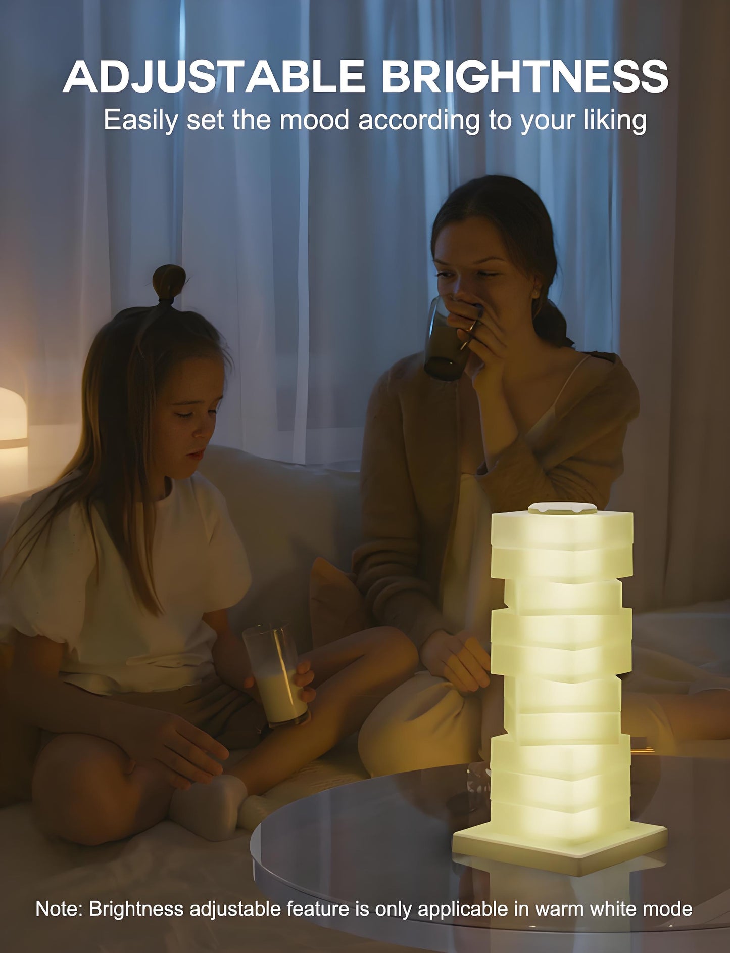 Customizable RGB Cube Lamp: USB-Powered LED Tower Light for Australian Gamerooms, Bedrooms & Room Decor V1107-CUSTOMIZABLE RGB CUBE LAMP