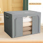 Refined Organization: The Artistry of Minimalist Storage V1107-CWH0012-DARK GREY