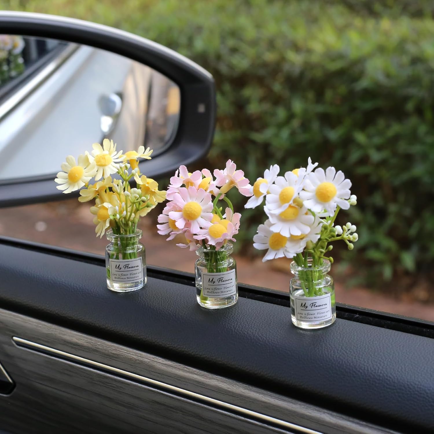 Daisy Car Dashboard Decorations: Cute Aesthetic Interior Accessories for Australian Women's Cars V1107-DAISY CAR DASHBOARD DECORATIONS