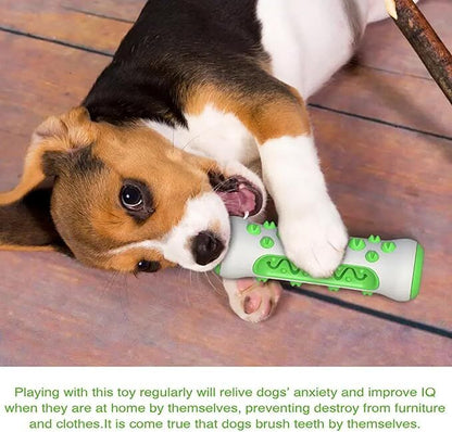 Dog Chew Toy: Durable Nylon & TPR, Teeth Cleaning Bone for Aussie Dogs V1107-DOG CHEW TOY